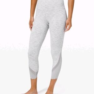 Lululemon Wunder Under Leggings Womens Size 0 XS Scalloped Hem High-Rise Crop